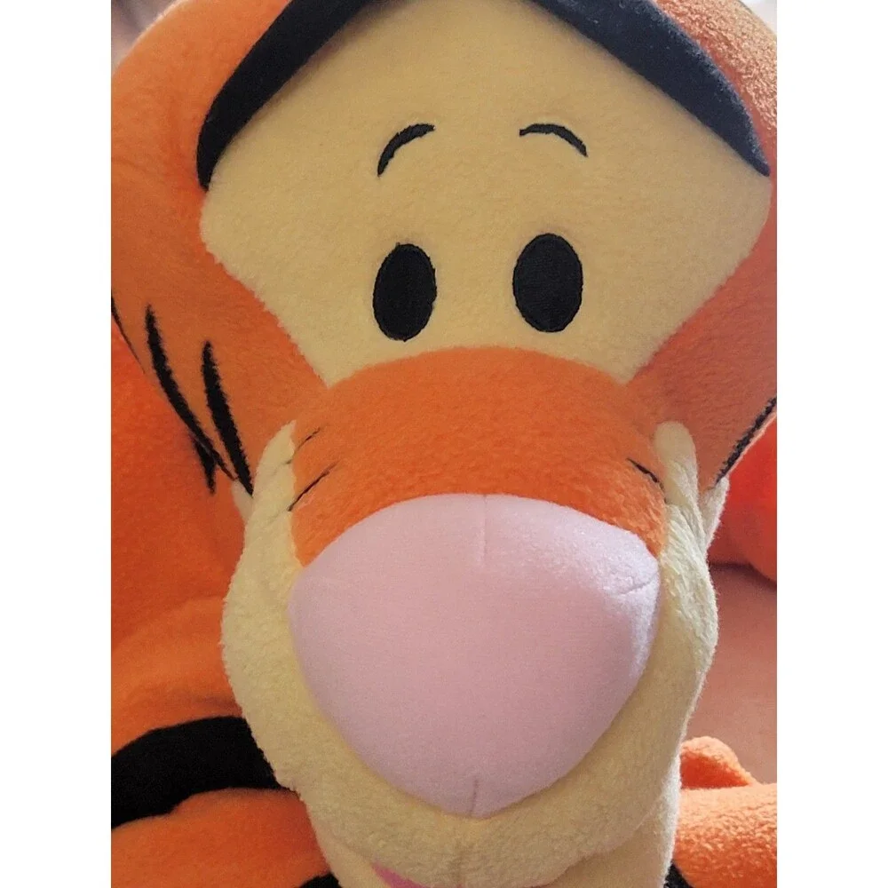 Vintage Disney Fisher-Price 29” LOUNGING TIGGER Plush Large 2001 Mattel